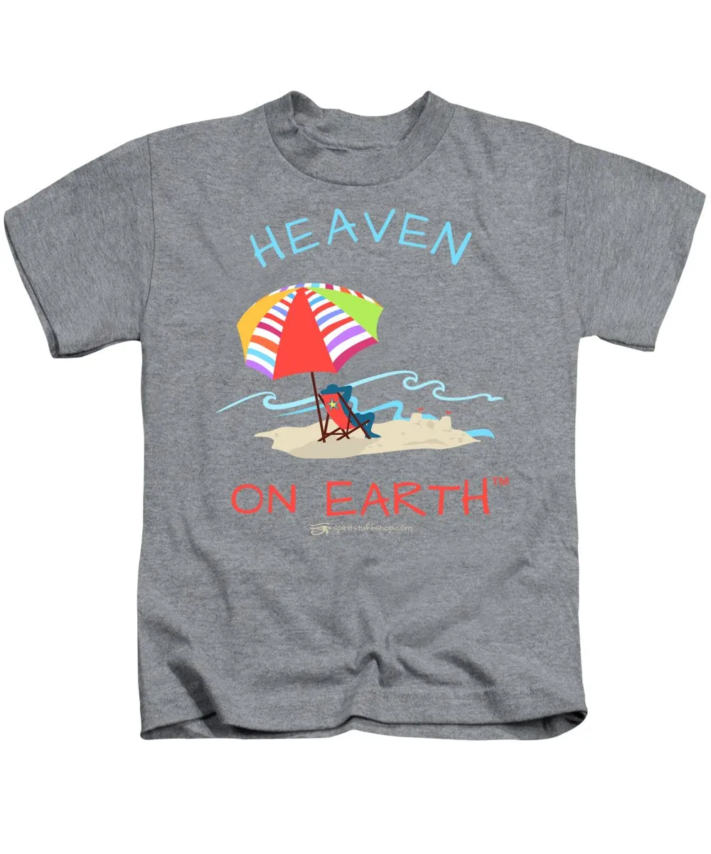 Beach Time Heaven On Earth - Kids T-Shirt