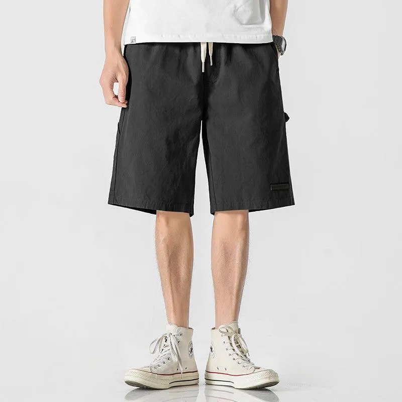 Cotton Drawstring Shorts