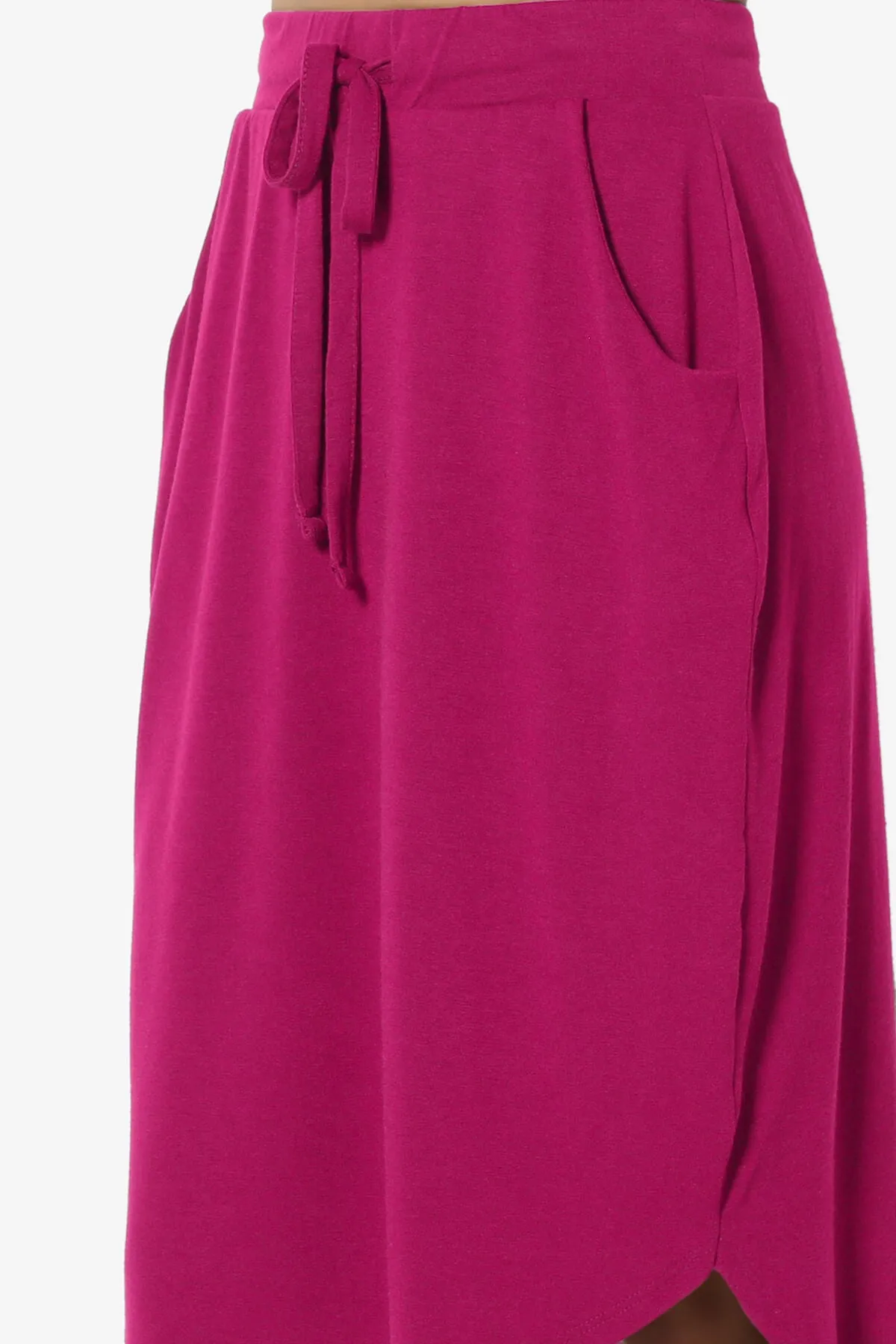 Eclipse Drawstring Midi Skirt MORE COLORS