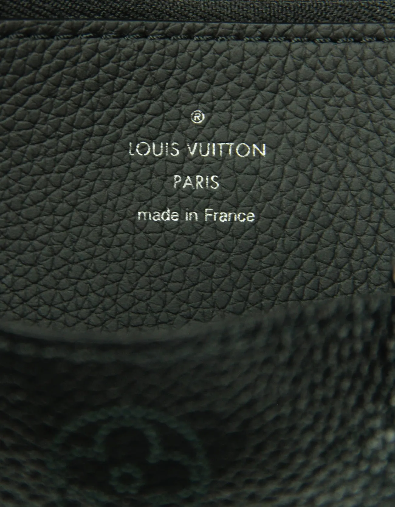 Louis Vuitton Black Monogram Mahina Bella Tote Bag